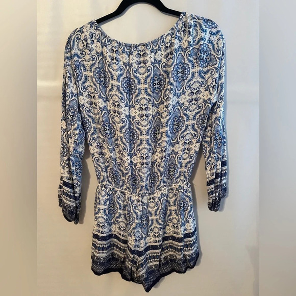 Elevenses (Anthropologie) Basia Romper - Picture 5 of 6